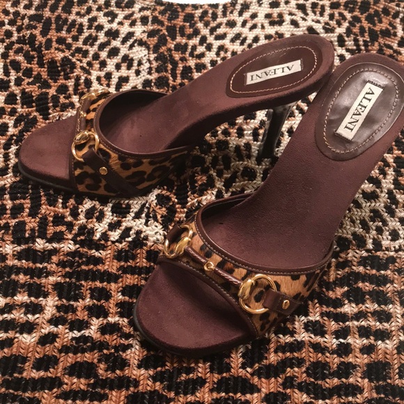 Alfani animal print slides sandal - Picture 2 of 8